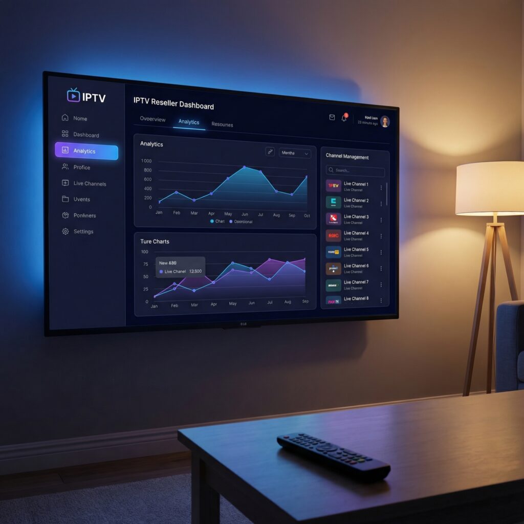 iptv reseller panel